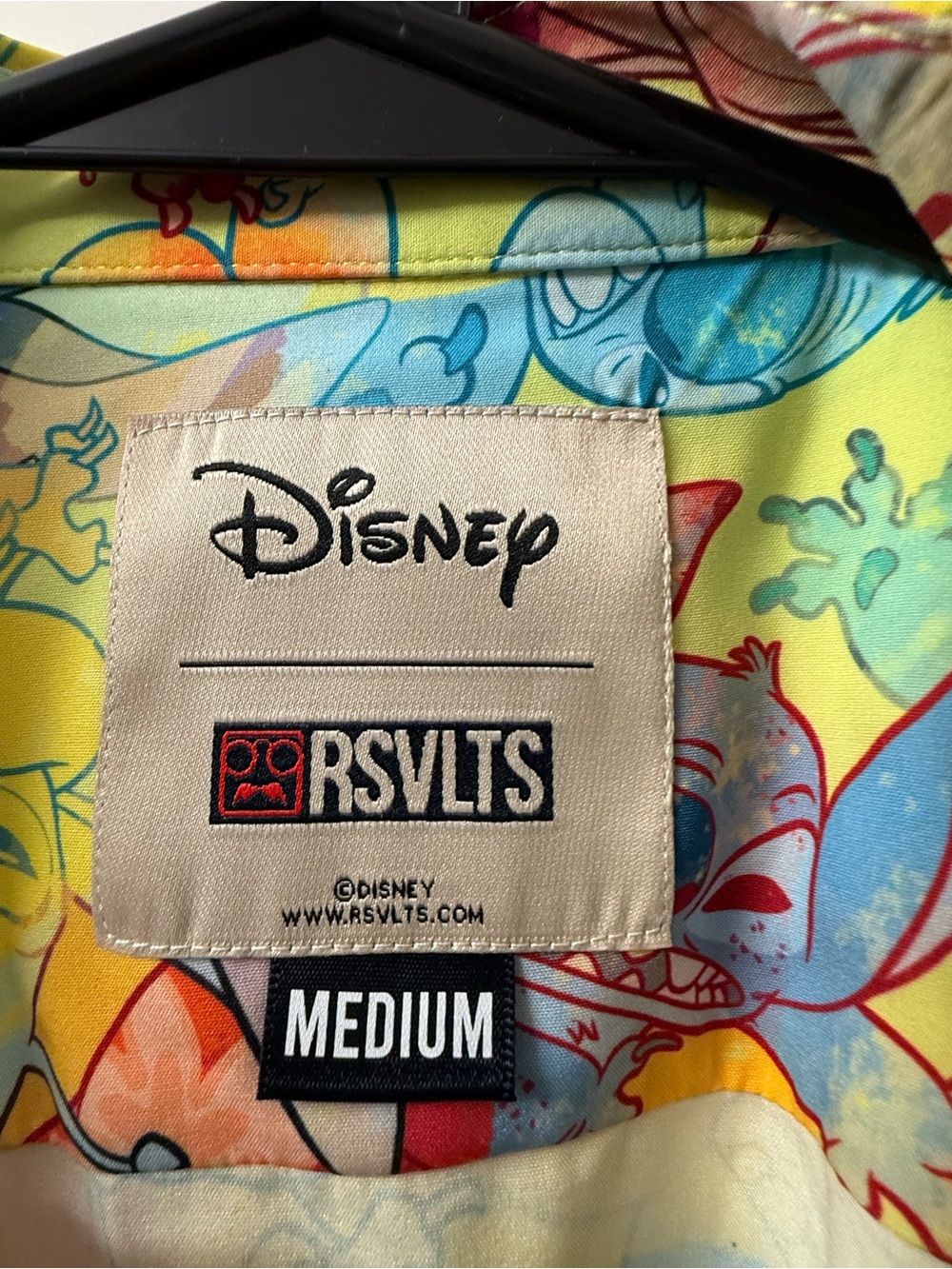RSVLTS Disney Lilo & Stitch Tropical Troublemaker KUNUFLEX Shirt M NWT - Picture 4 of 7